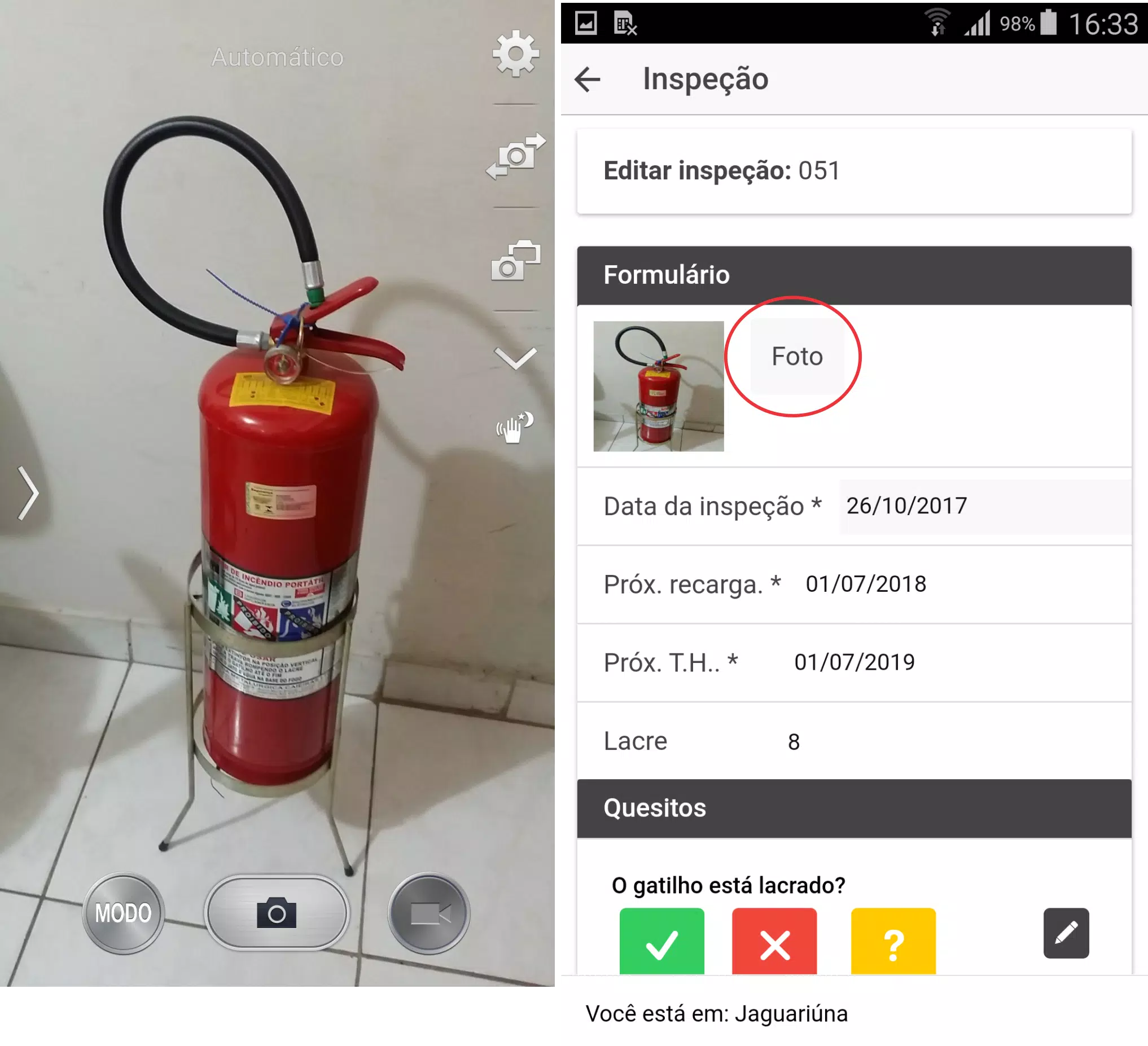 Inspect Screenshots