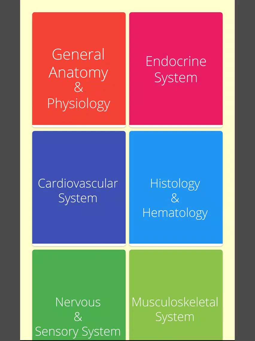 Nursing Anatomy and Physiology iPad Screenshots