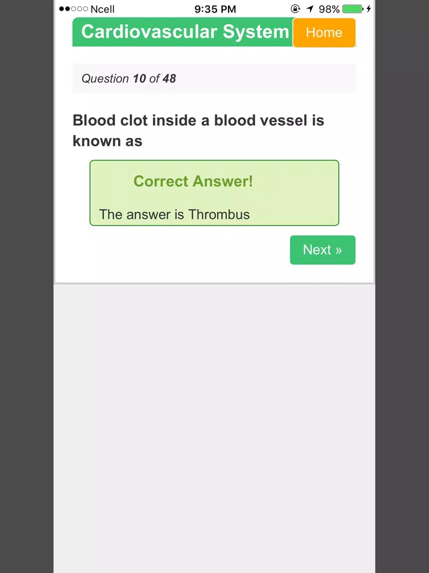 Nursing Anatomy and Physiology iPad Screenshots