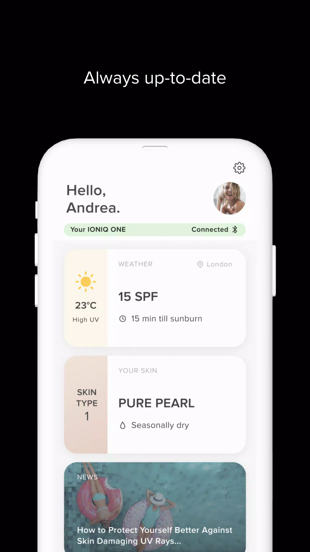 IONIQ Skincare Screenshots