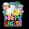 Happy Easter Stickers