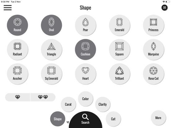 Mercury Ring iPad Screenshots