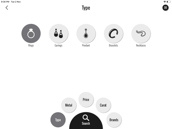 Mercury Ring iPad Screenshots