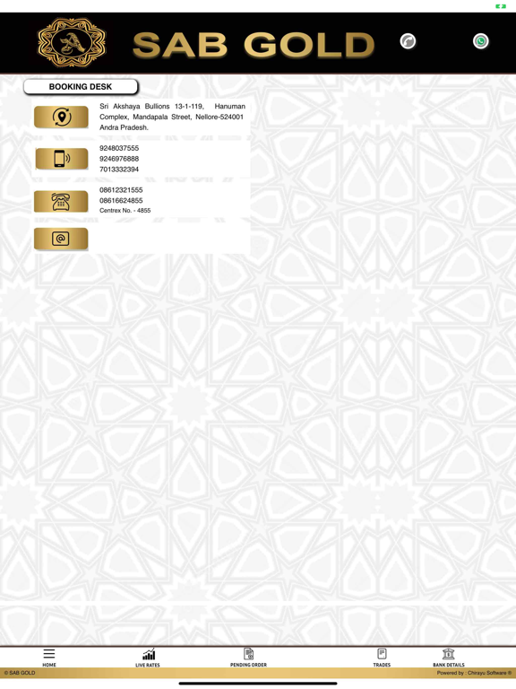 Sab Gold iPad Screenshots