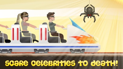 Celeb Rush - Crazy Ride with a Celebrity and the Roller Coaster Screenshots