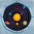 Space. Cards for children.