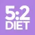 5:2 Diet Complete Meal Planner