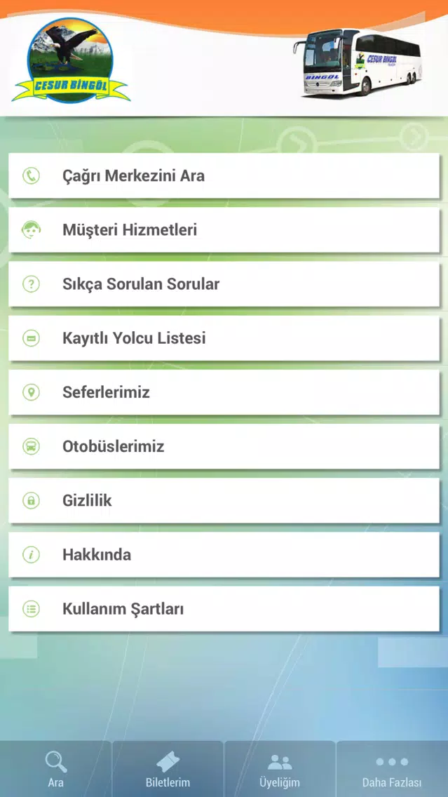Cesur Bingöl Seyahat Screenshots