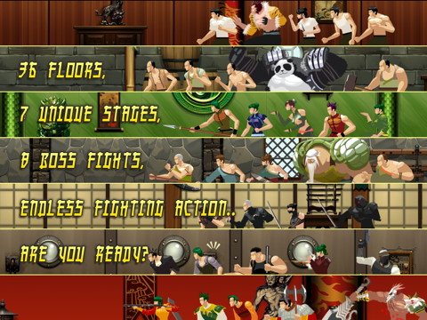 Tangkapan layar KungFu Quest - The Jade Tower iPad 