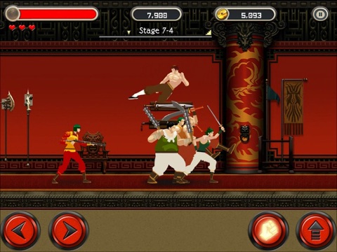 Tangkapan layar KungFu Quest - The Jade Tower iPad 