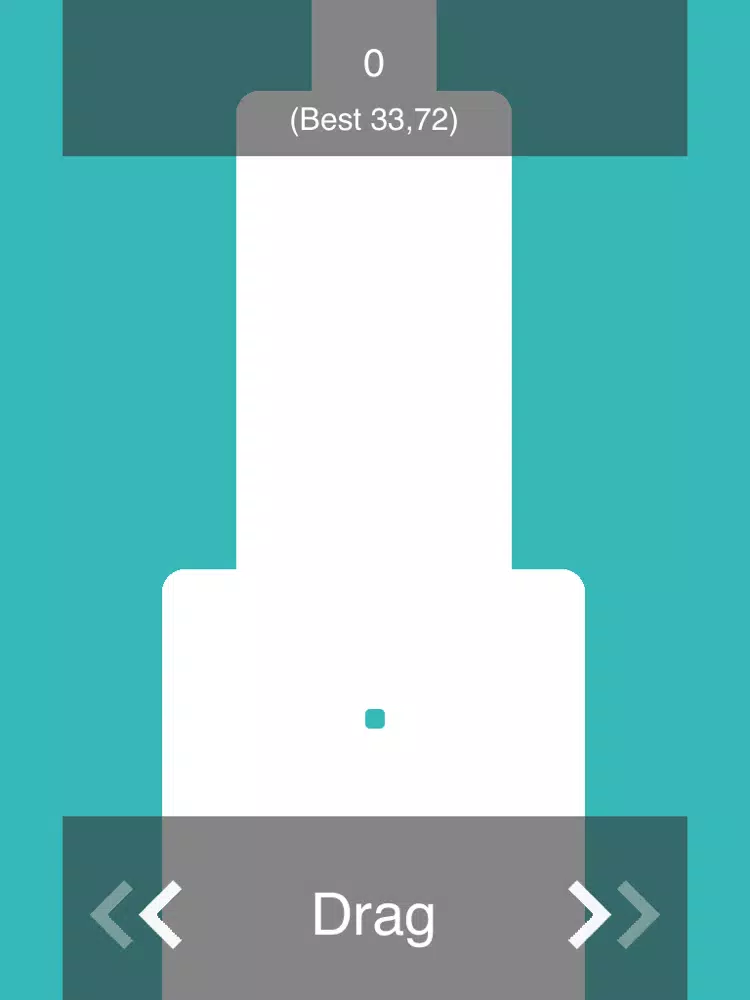 The White Line - Stay in the line and Don't Touch The Wall Game iPad Screenshots