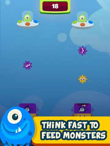 Capturas de tela do The Hungry Monsters iPad 
