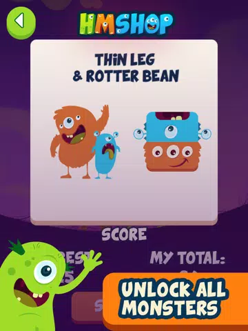 Capturas de tela do The Hungry Monsters iPad 