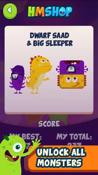 Capturas de tela do The Hungry Monsters