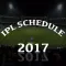 2017 IPL Schedule