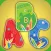 Shadow puzzle English alphabet