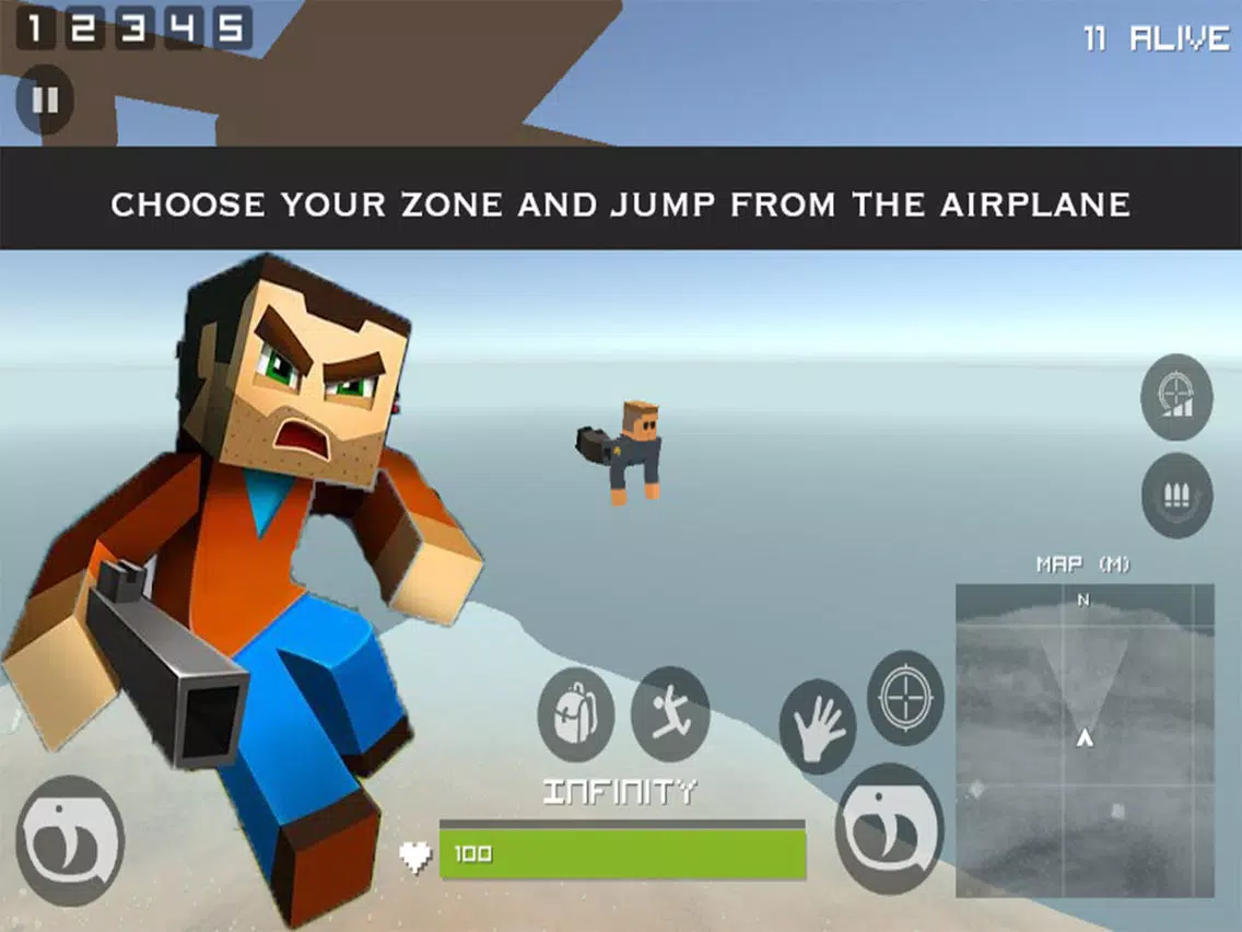 pixel unknown battle ground iPad  سکرین شاٹس