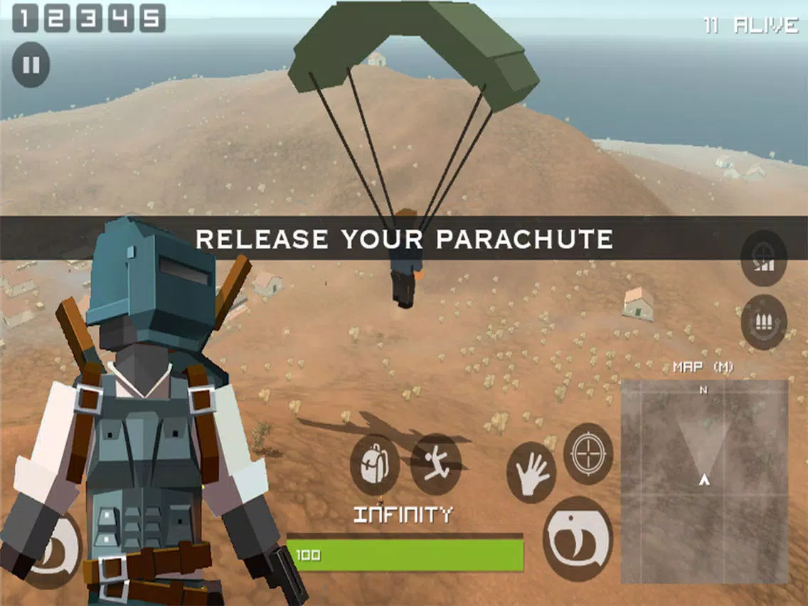 pixel unknown battle ground iPad  سکرین شاٹس