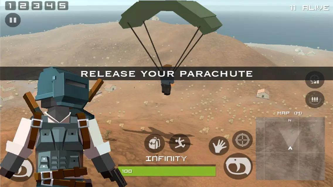 pixel unknown battle ground سکرین شاٹس