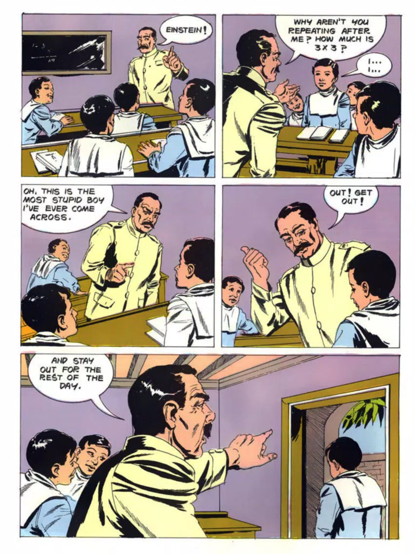 ALBERT EINSTEIN-Amar Chitra Katha-Biography iPad Screenshots