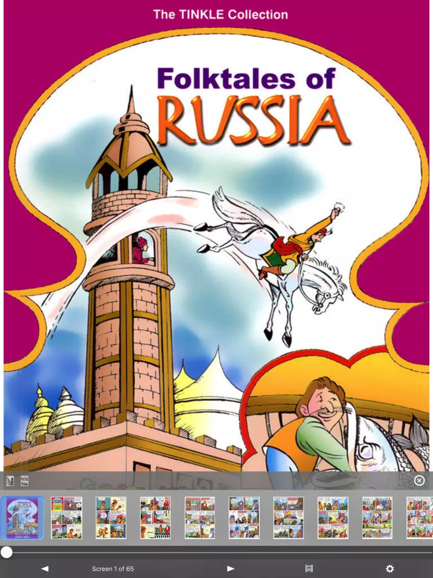 Folk Tales of Russia Digest- Amar Chitra Katha iPad Screenshots