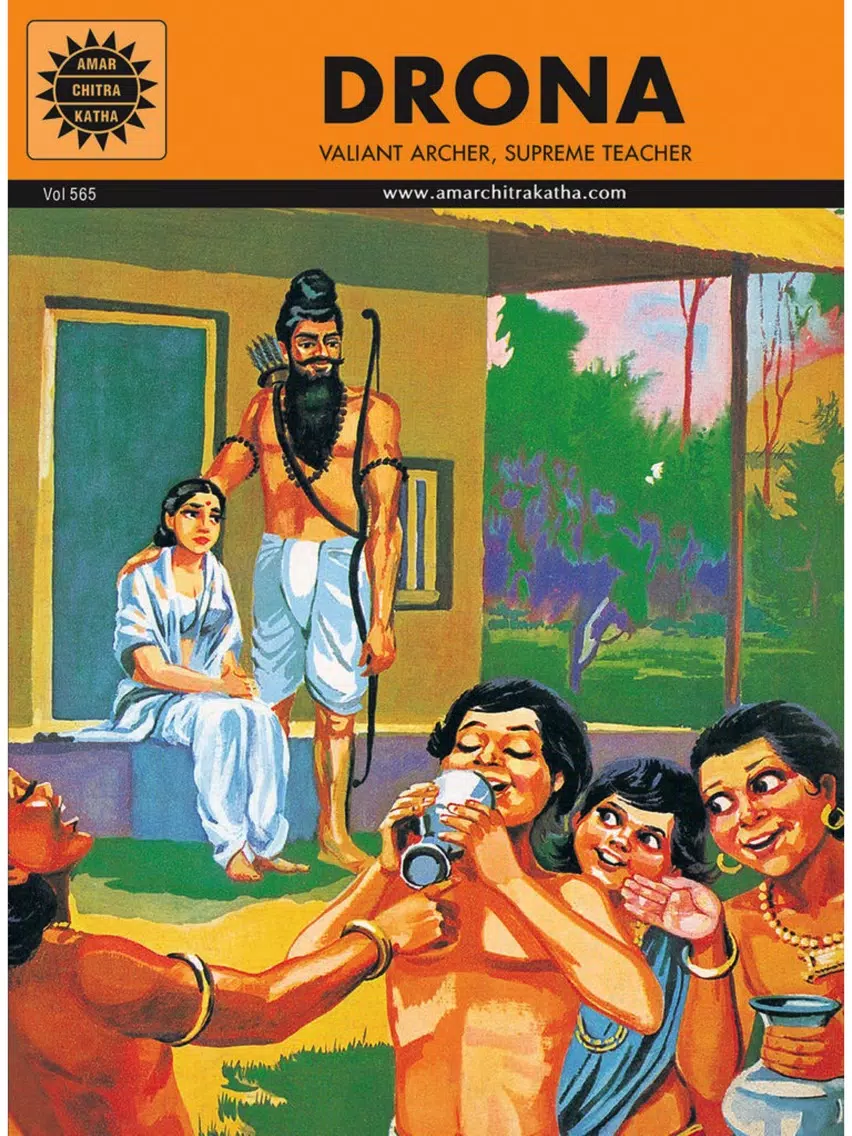 Mahabharata and Drona Digest - Amar Chitra Katha iPad Screenshots
