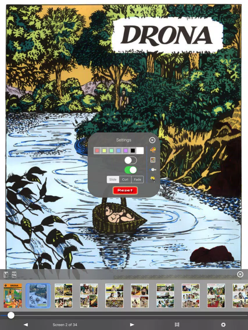 Mahabharata and Drona Digest - Amar Chitra Katha iPad Screenshots