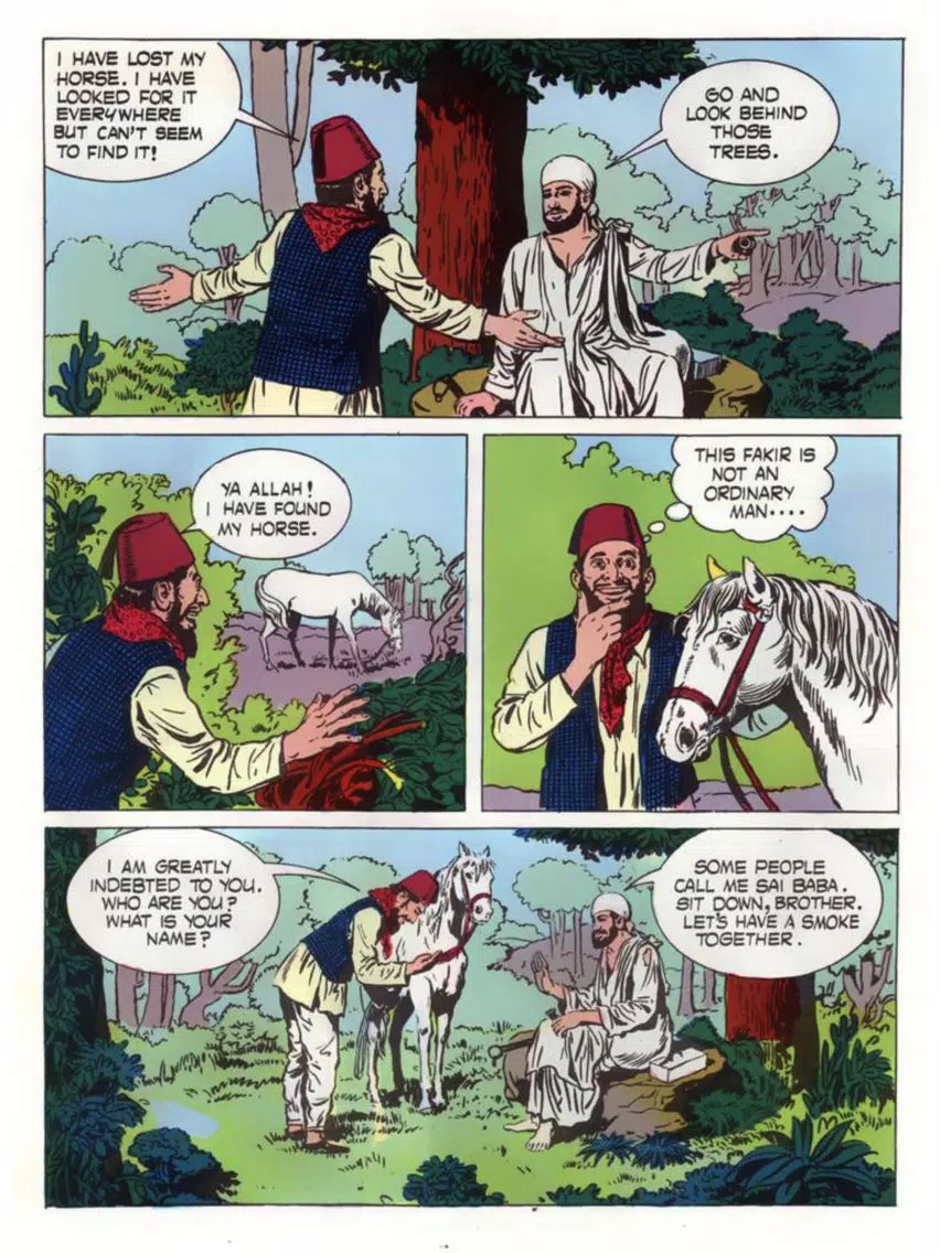 Tales of Saibaba (Shirdi Saint)- Amar Chitra Katha iPad Screenshots