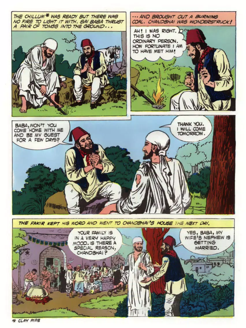 Tales of Saibaba (Shirdi Saint)- Amar Chitra Katha iPad Screenshots