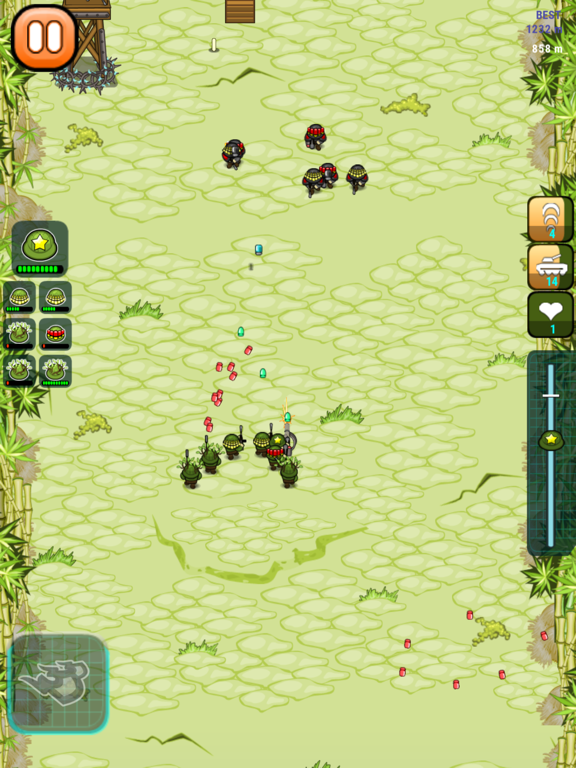 Captures d'écran de Battalion Commander iPad 