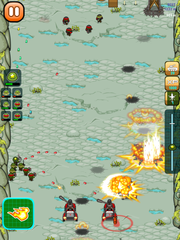 Captures d'écran de Battalion Commander iPad 