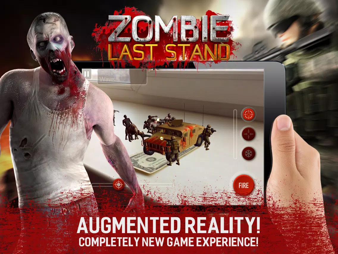 Capturas de pantalla de Zombie Last Stand HD Augmented dead frontier war z iPad 