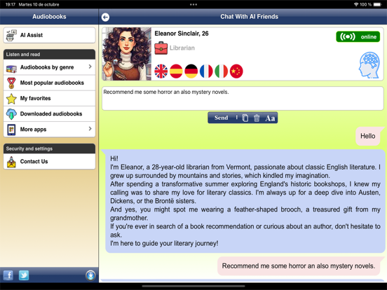 English Audiobooks - LibriVox iPad Screenshots