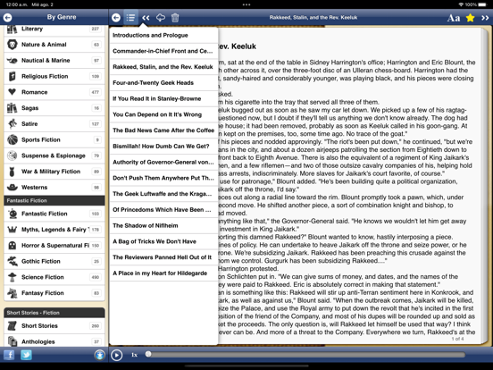 English Audiobooks - LibriVox iPad Screenshots