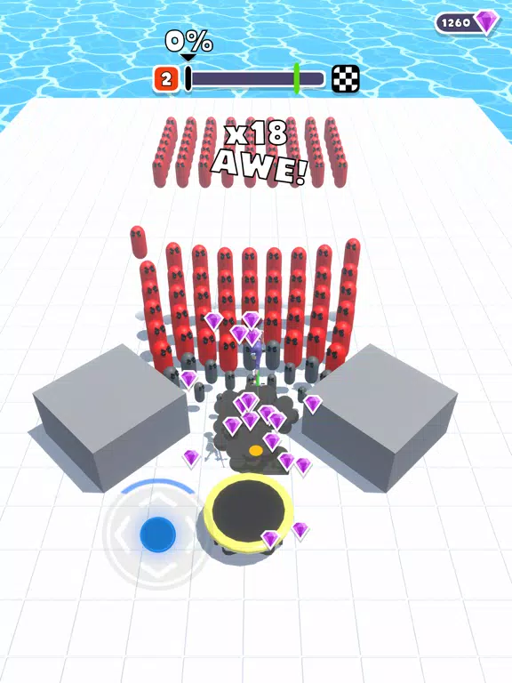 Ảnh chụp màn hình của Pogo Rush 3D iPad 