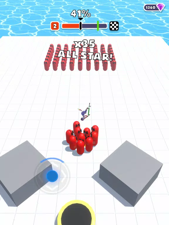 Ảnh chụp màn hình của Pogo Rush 3D iPad 