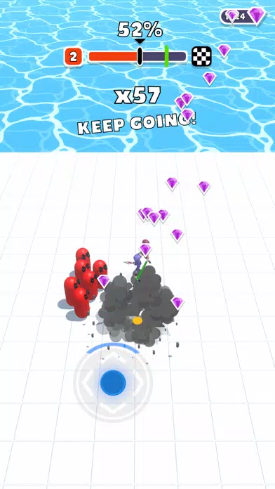 Ảnh chụp màn hình của Pogo Rush 3D