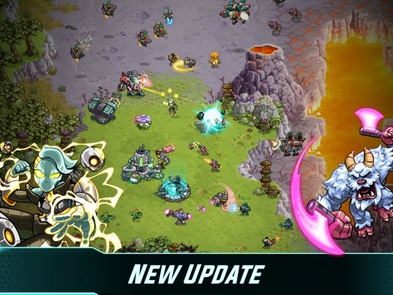 Iron Marines Invasion RTS Game iPad  Screenshots