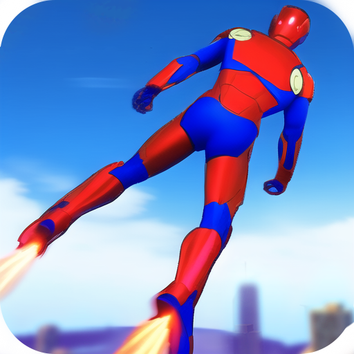 Iron Hero Game:Super City Hero