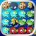 Ocean Splash - 3 Matching Puzzle Game Set Under the Sea