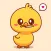 Chick Stickers Set