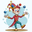 Crazy Clown Stickers Pack
