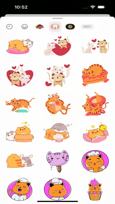 Mochi Cat Stickers & Emojis Screenshots