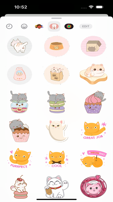 Mochi Cat Stickers & Emojis Screenshots