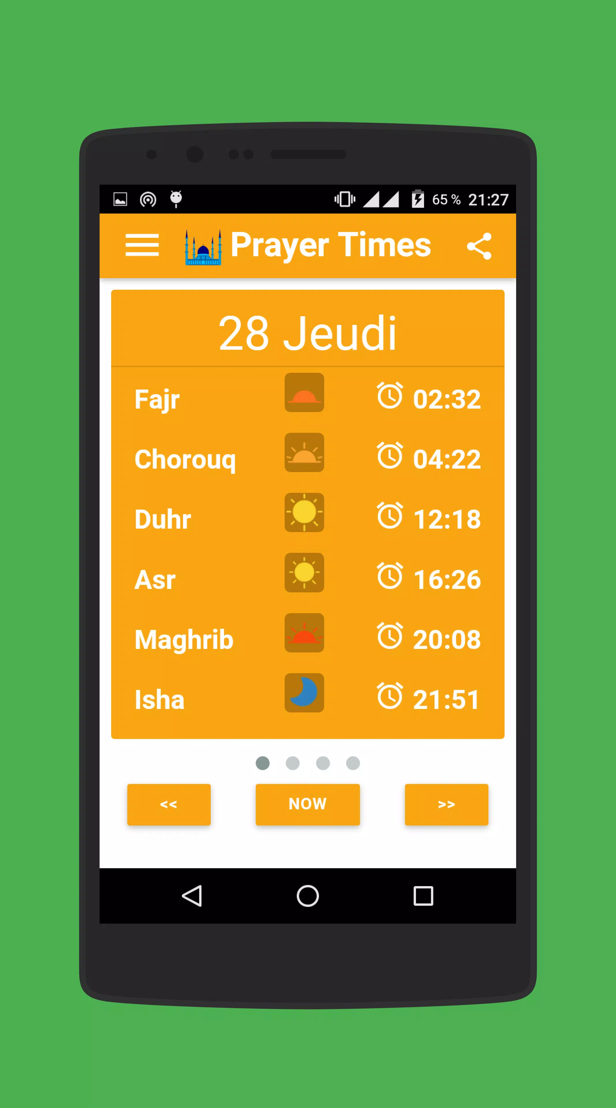 Capturas de pantalla de Belgium Prayer Times