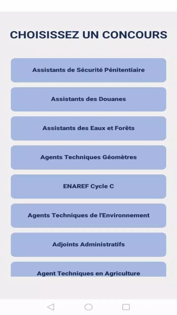 Réussir mon ConcoursBF Screenshots