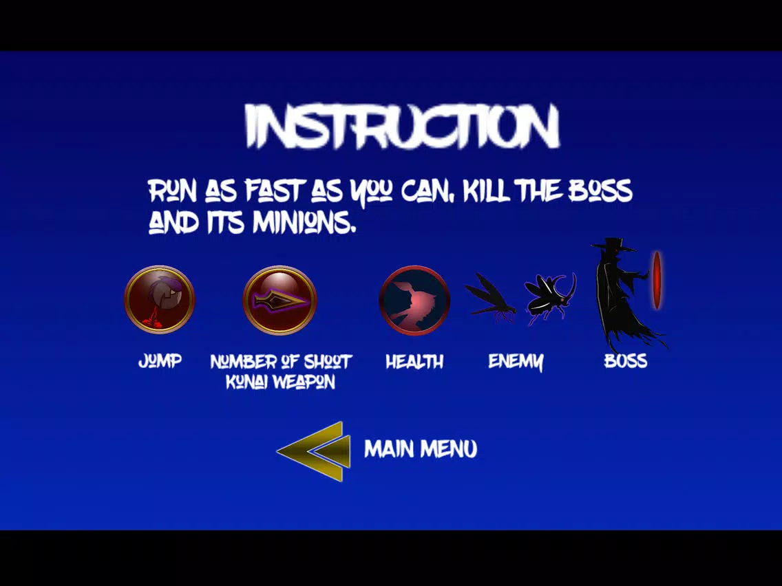 Capturas de tela do Shinobi iPad 