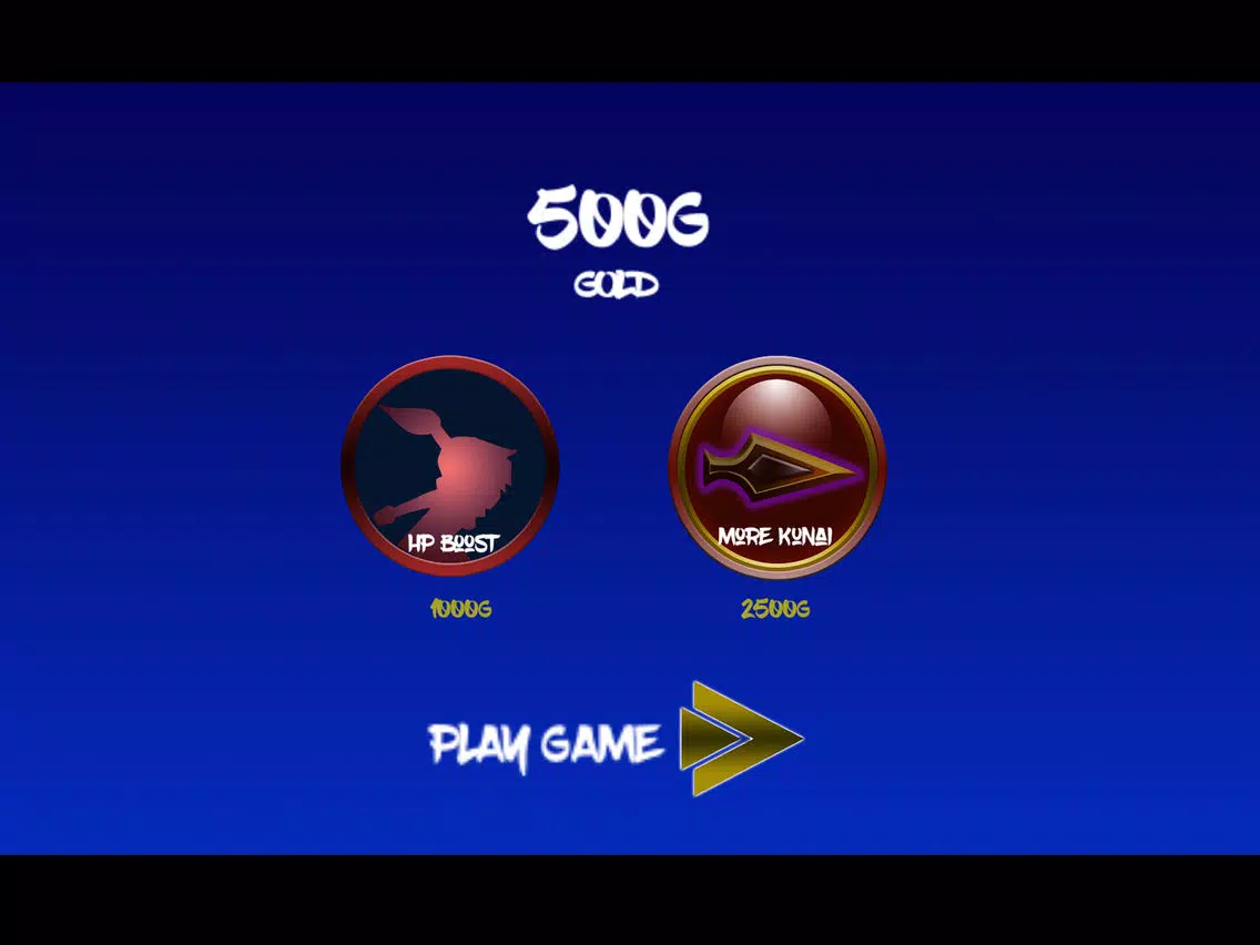 Capturas de tela do Shinobi iPad 