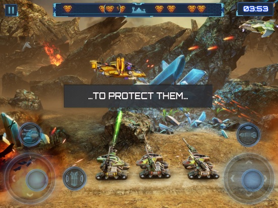Red Siren: Space Defense iPad  স্ক্রিনশট