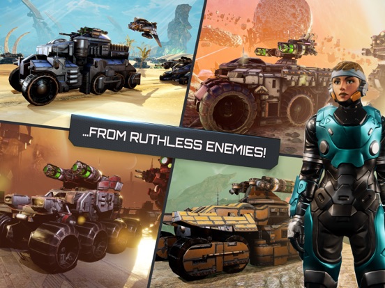 Red Siren: Space Defense iPad  স্ক্রিনশট